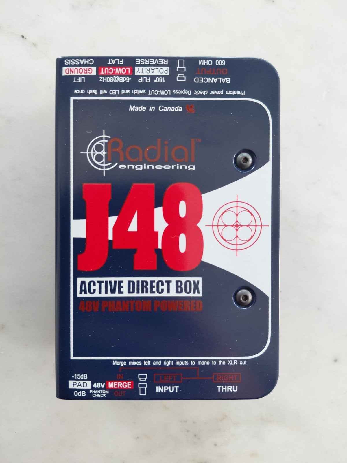 Radial Engineering J48 Active DI
Boitier DI professionnel ac, Musique & Instruments, Enlèvement ou Envoi, Neuf