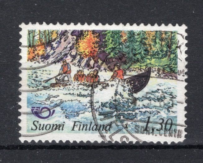 FINLANDE Yt. 887 estampillée 1983, Envoi, Finlande, Affranchi