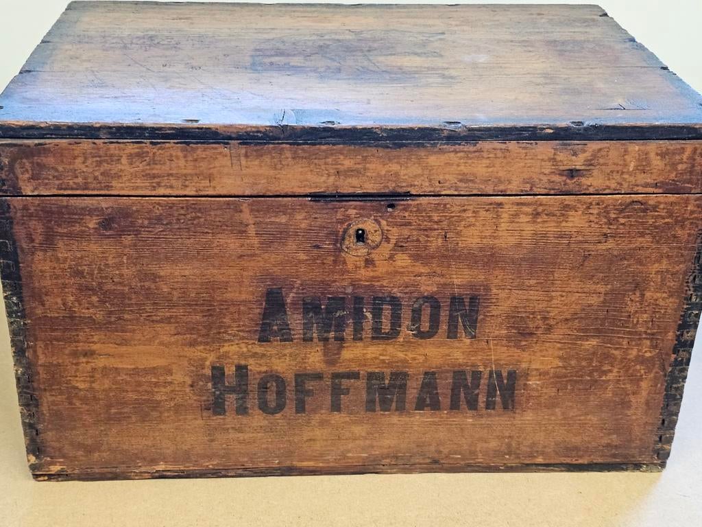Amidon hoffmann antiek koffertje, Ophalen of Verzenden