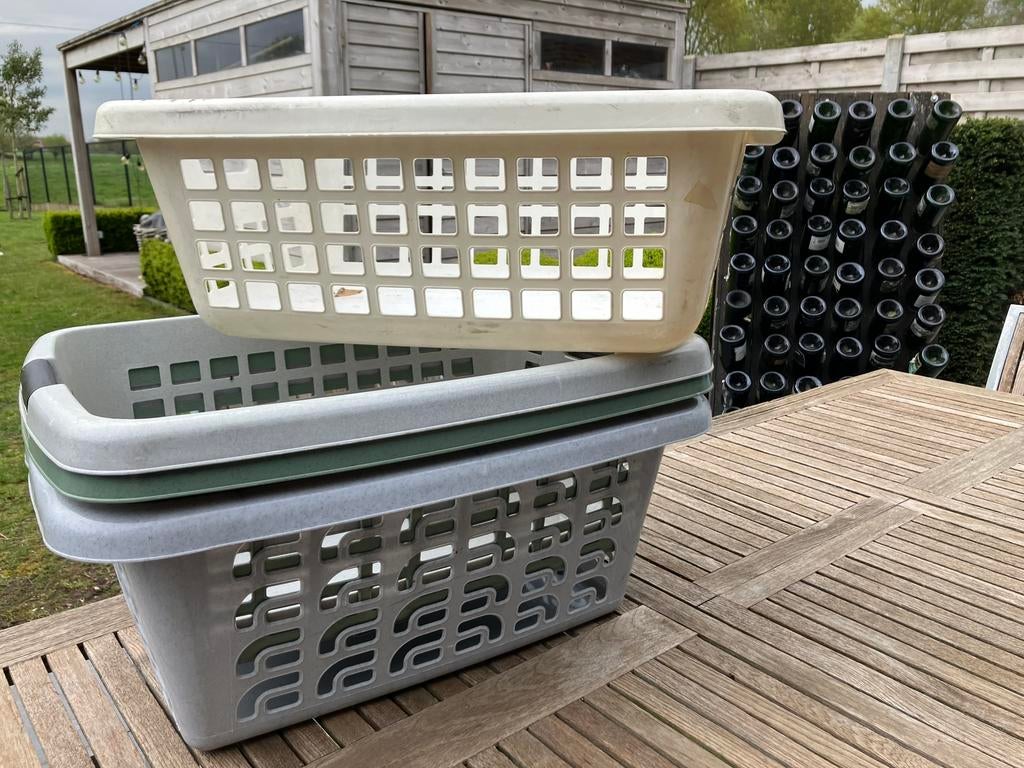 Wasmand 4 stuks, Enlèvement, Utilisé, Autres couleurs, Autres types