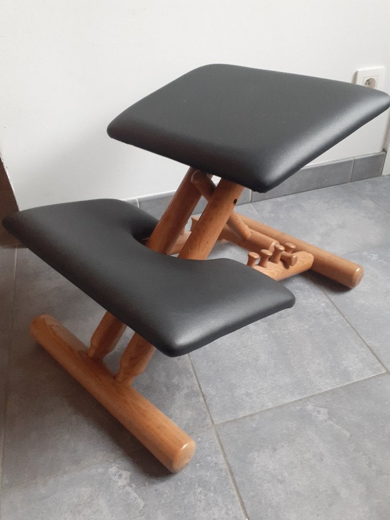Ergonomische stoel, Gebruikt, Zwart, Retro, Ophalen