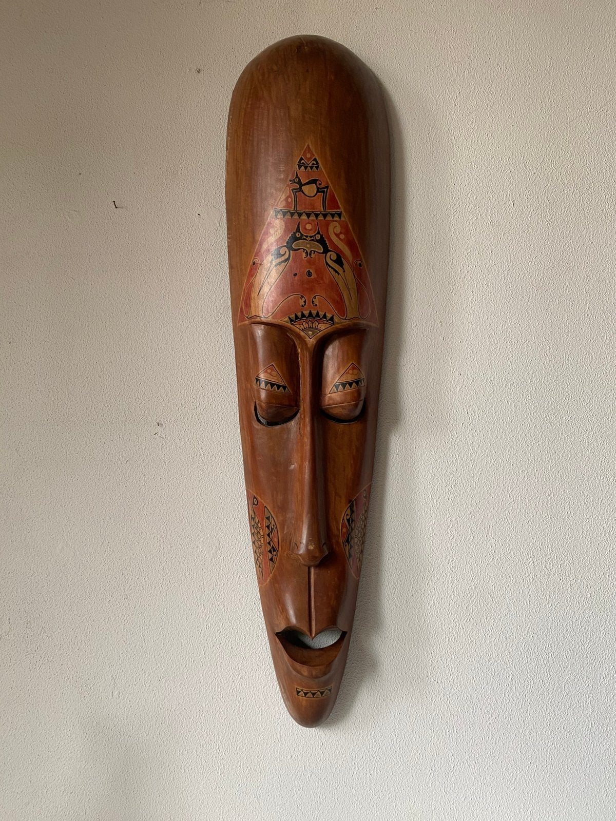 Grand masque africain, Enlèvement, Masque