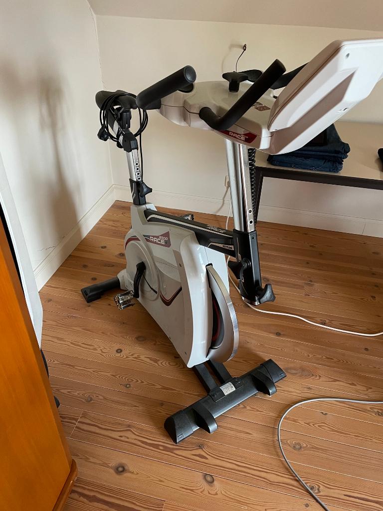 Spinningfiets, ErgoRace, van Kettler, Sport en Fitness, Ophalen, Gebruikt, Metaal, Spinningfiets