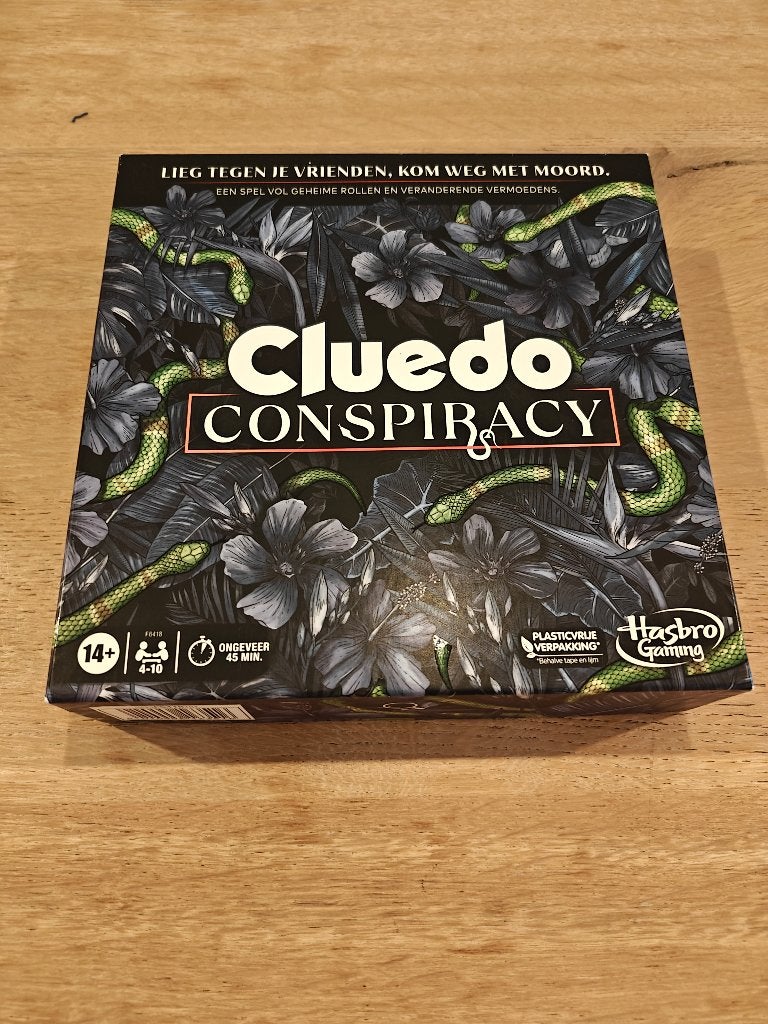 Cluedo Conspiracy, Trois ou quatre joueurs, Enlèvement, Comme neuf, Hasbro