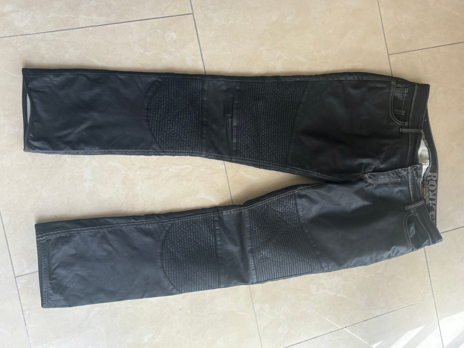 ROKKER slijtvaste motorbroek, waterdicht, Motoren, Ophalen of Verzenden, Broek | leer