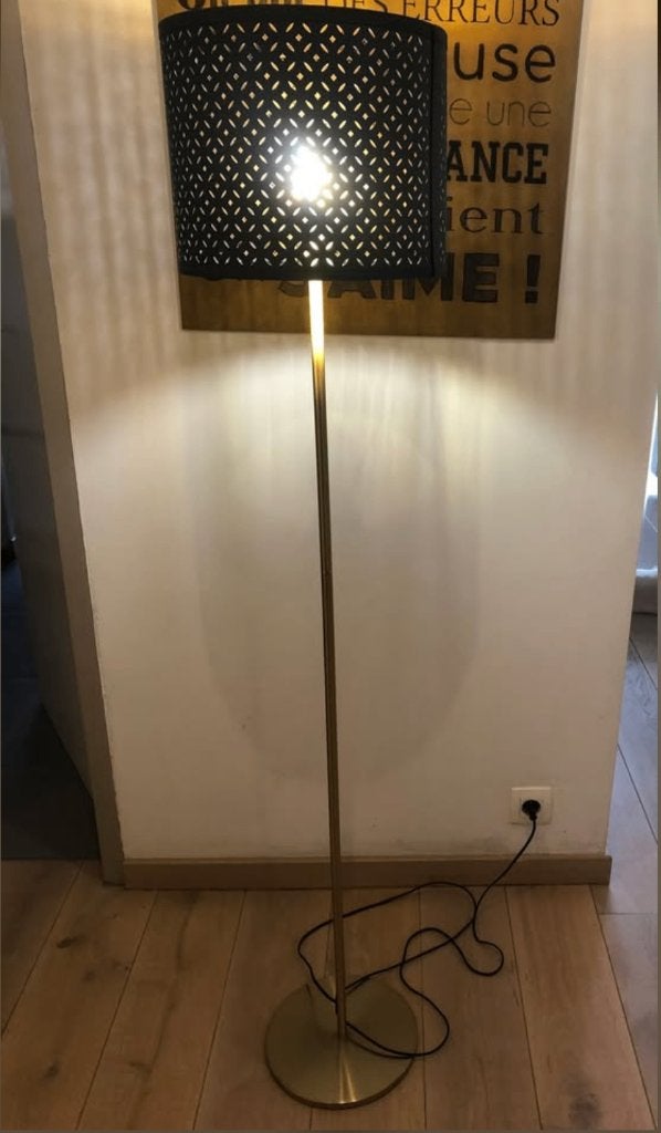 Lampadaire bleu canard, Ophalen, Gebruikt, 150 tot 200 cm