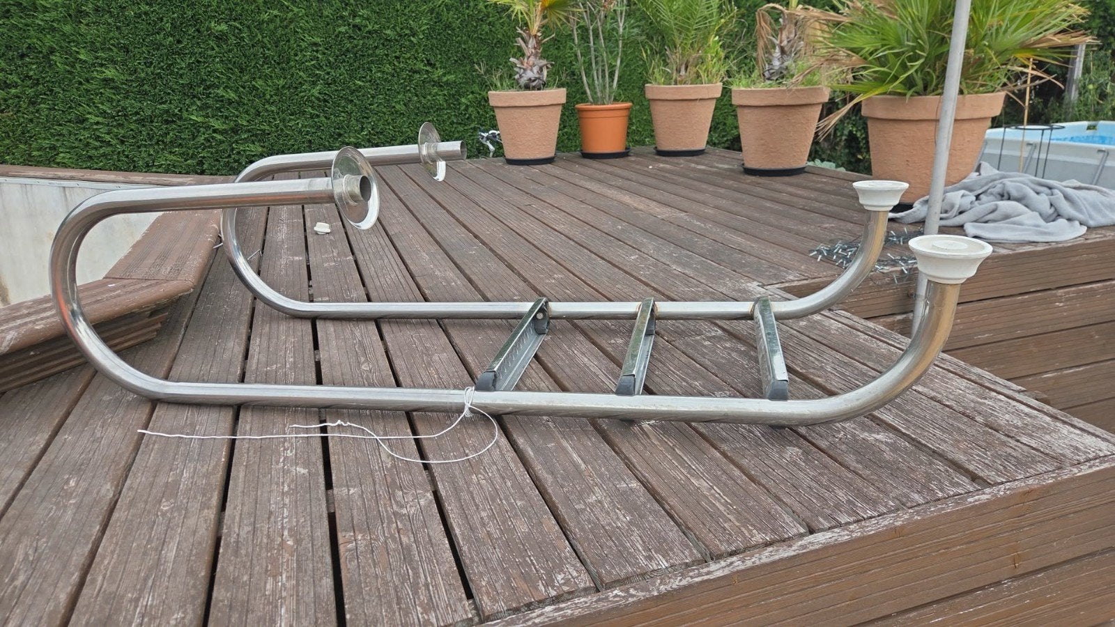Zwembadtrap, Tuin en Terras, Ophalen of Verzenden