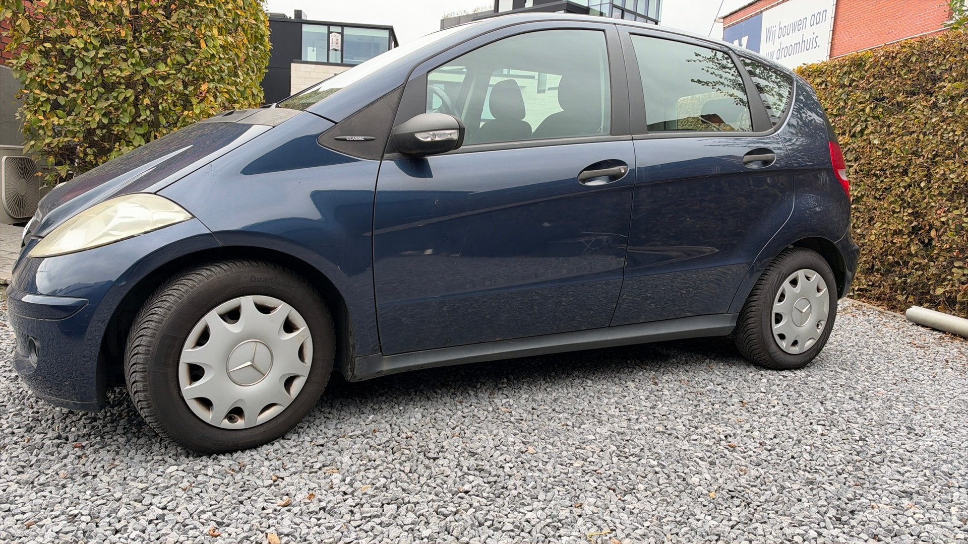 Mercedes a180cdi, Auto's, Voorwielaandrijving, Zwart, 4 cilinders, Blauw