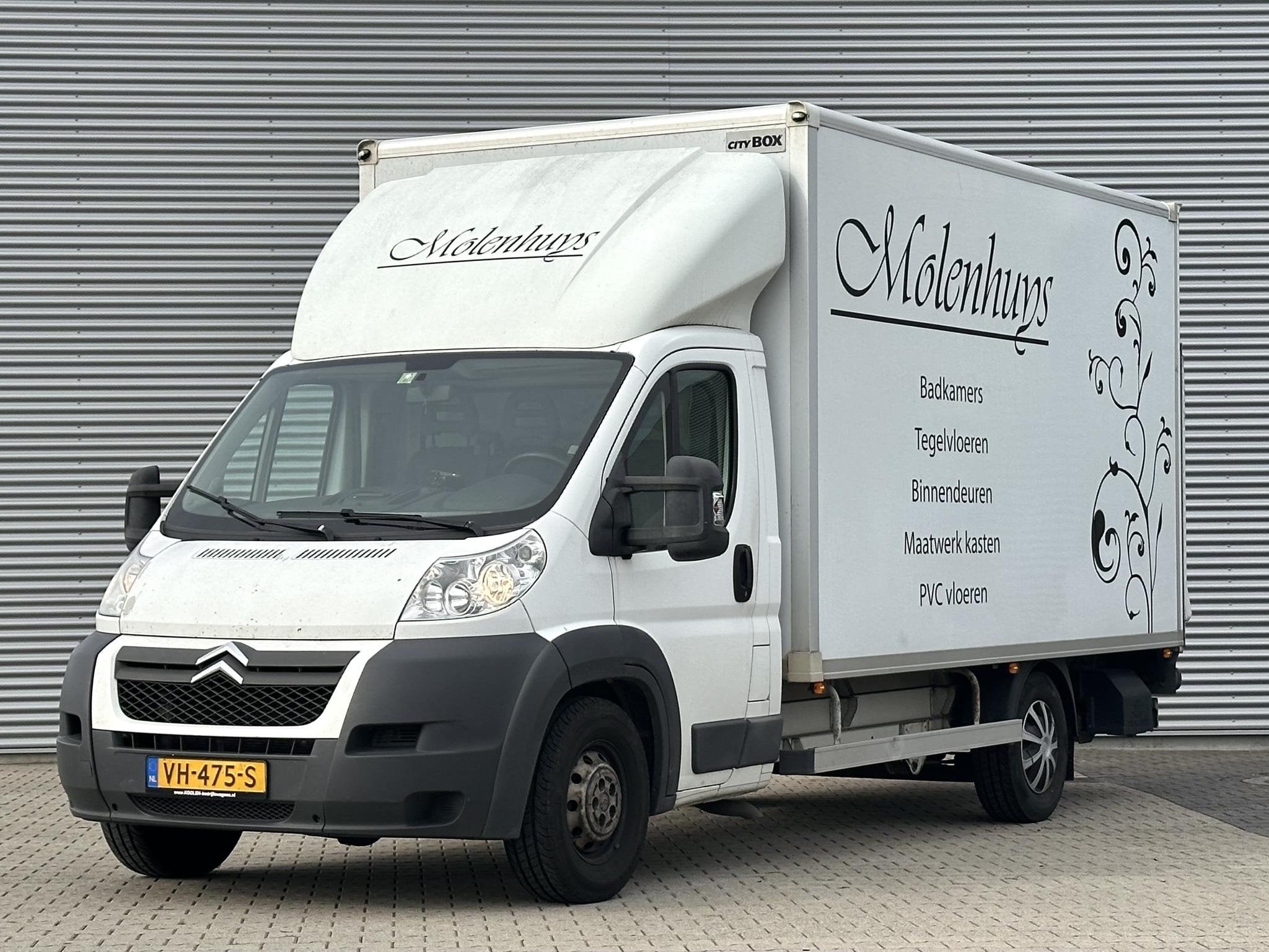Citroen Jumper 35 2.2 HDI Bakwagen met laadklep Dhollandia, Auto's, Voorwielaandrijving, Euro 5, Stof, Gebruikt