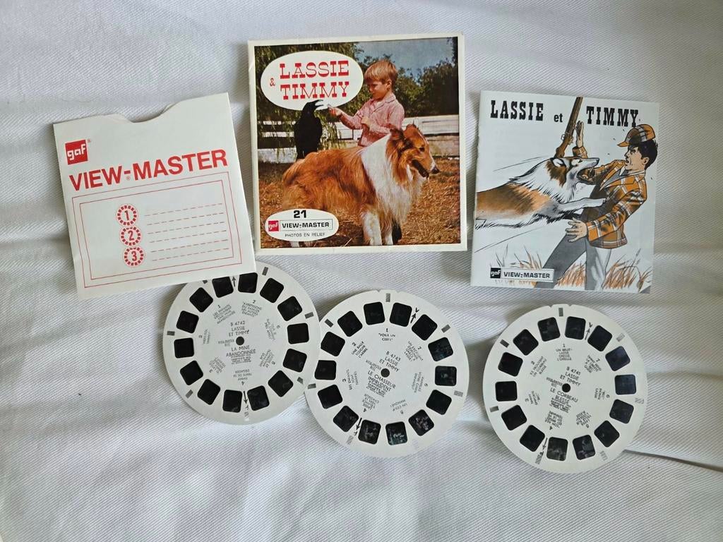 Viewmaster view-master Lassie et Timmy, Enlèvement ou Envoi