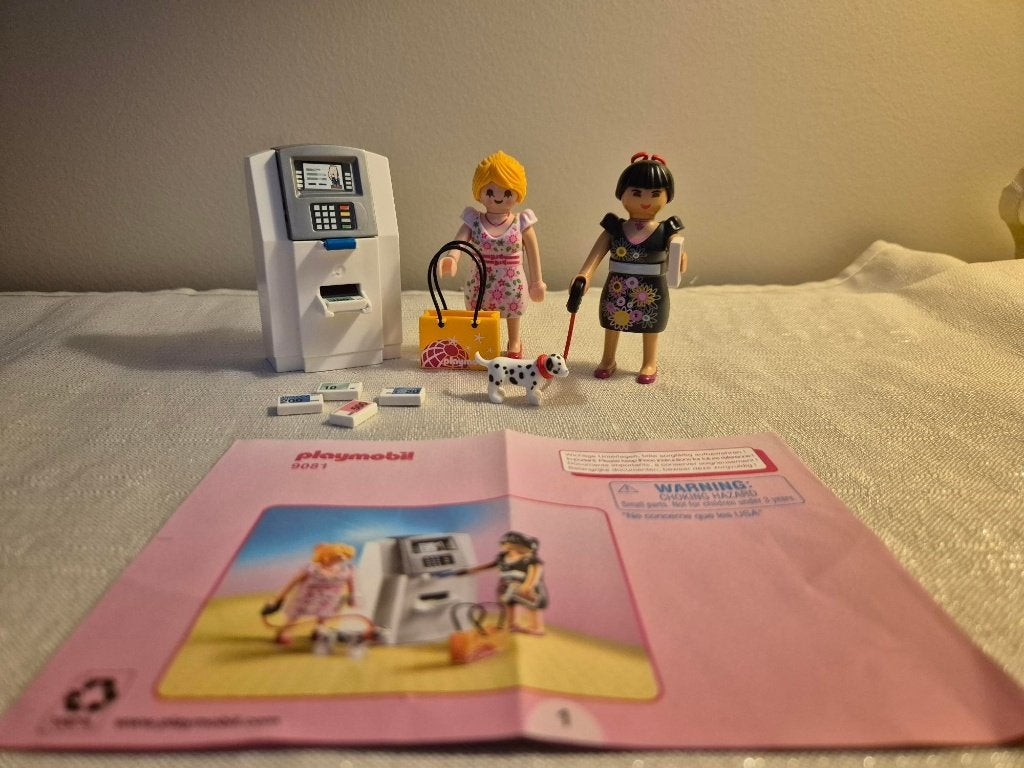 Playmobil City Life - bankomat - set 9081, Comme neuf, City life, Kit complet, Enlèvement