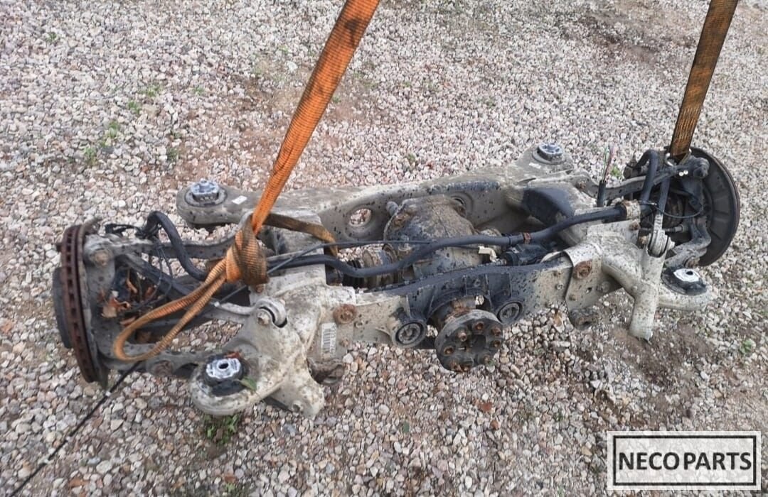 MERCEDES BENZ S KLASSE W221 ACHTER AS, Gebruikt, -, Ophalen of Verzenden, Bumper