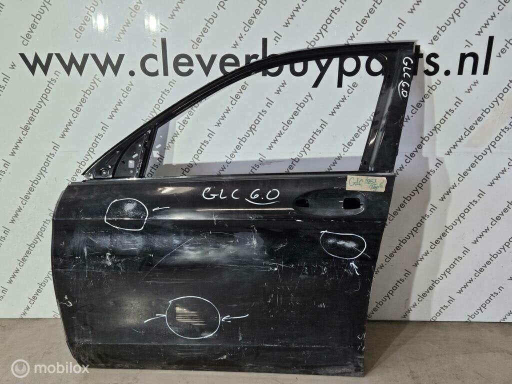 Voordeur links originel linksvoor GLC-klasse X253 ('15-'22), Gebruikt, Deur, Mercedes-Benz, Voor