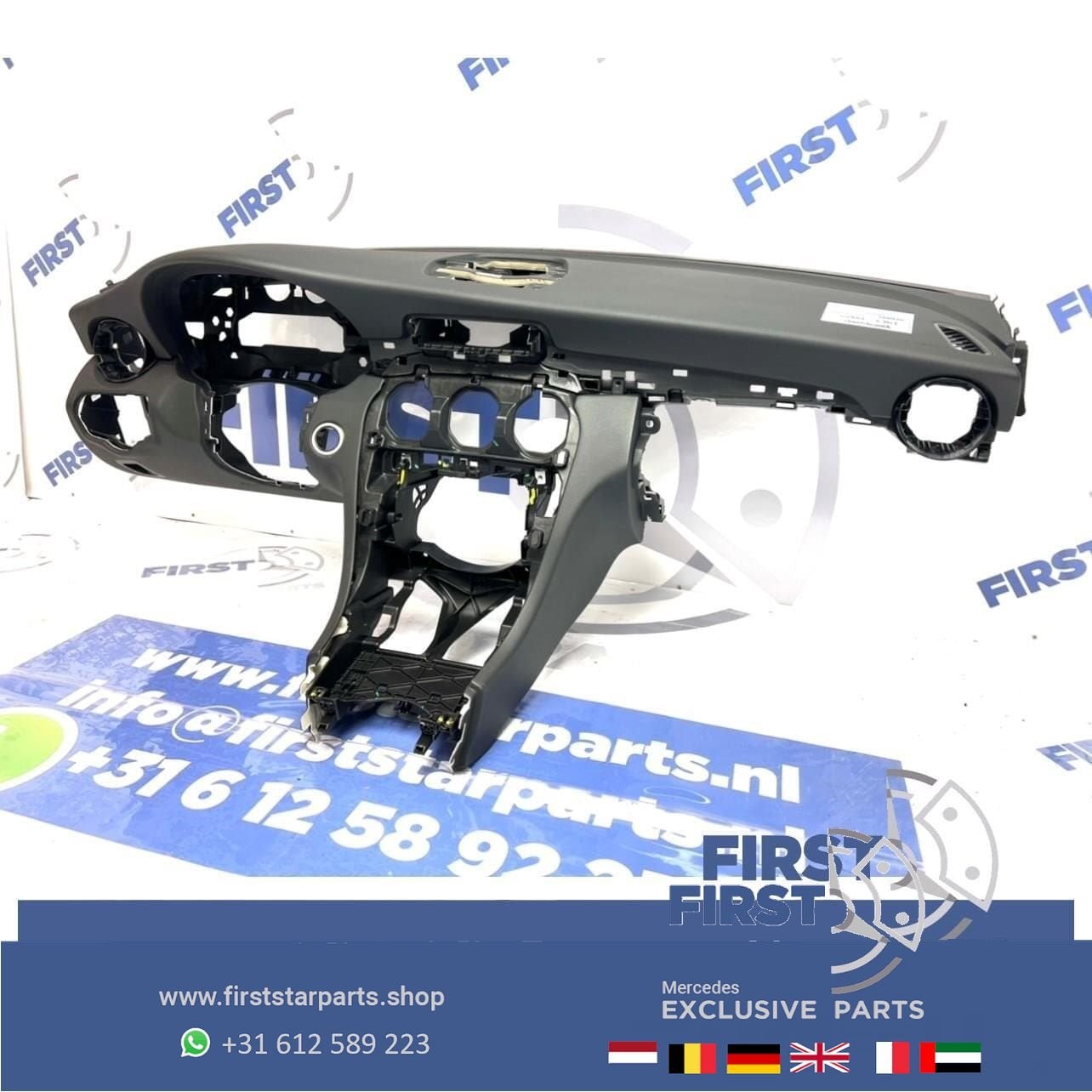 W205 origineel DASHBOARD ZWART Mercedes C Klasse 2014-2021 A