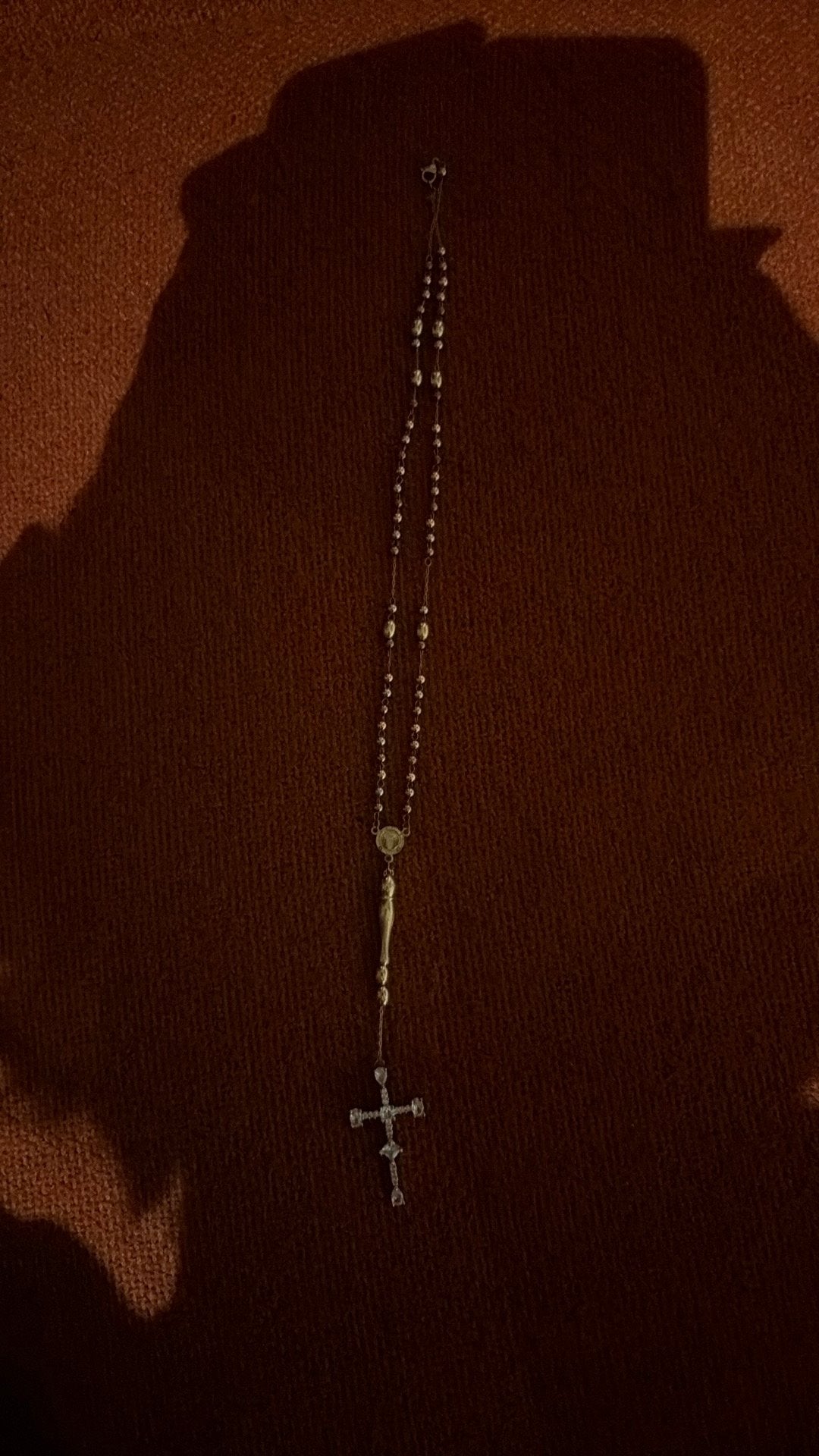 585 gouden ketting, Handtassen en Accessoires, Ophalen, Zo goed als nieuw, Goud
