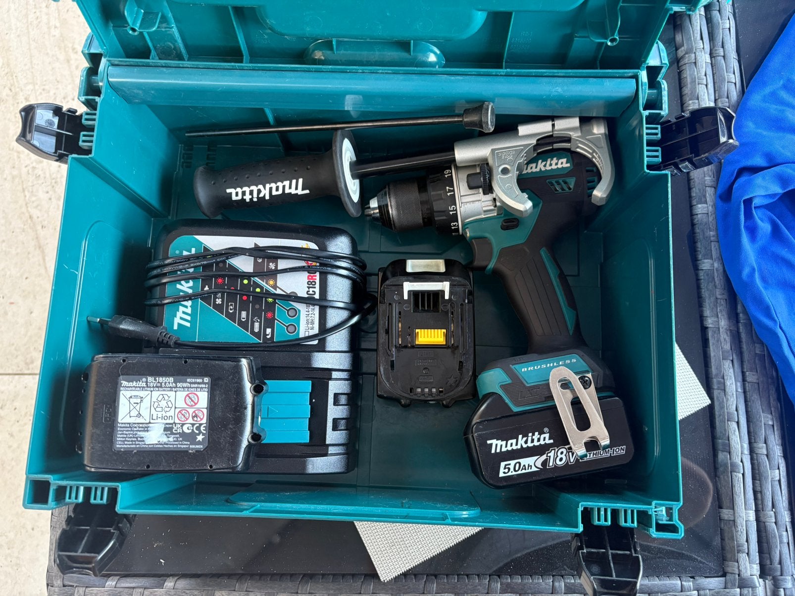 Makita schroefmachine, Doe-het-zelf en Bouw, Gereedschap | Boormachines, Ophalen of Verzenden, Zo goed als nieuw