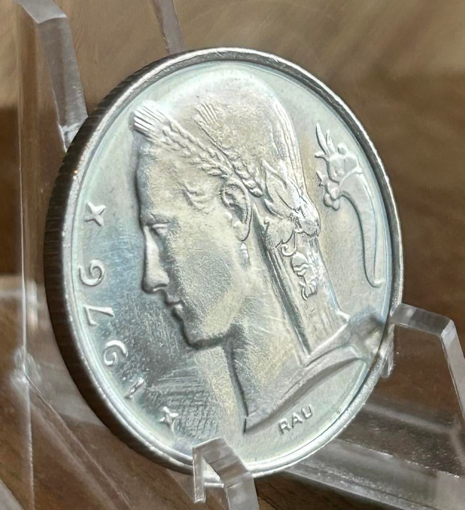 5 frank 1976 vlaams Boudewijn kwaliteit, Ophalen of Verzenden
