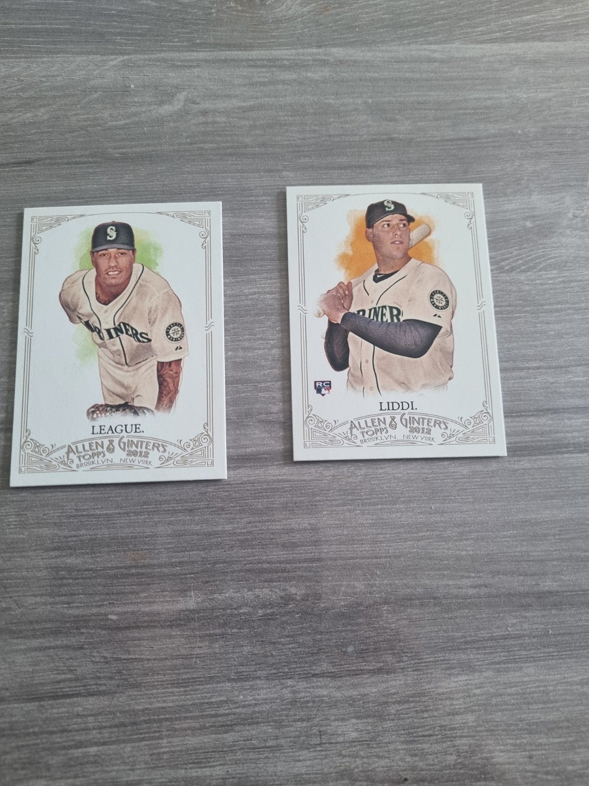 Baseball Topps Allen et Ginter 2012, Enlèvement ou Envoi, Utilisé, Plusieurs images