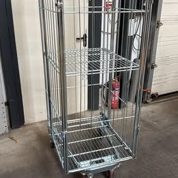 Trolley de marchandise métallique empilable — 6608401900mm, 100 litres ou plus, Enlèvement ou Envoi, Neuf, Chariot de transport