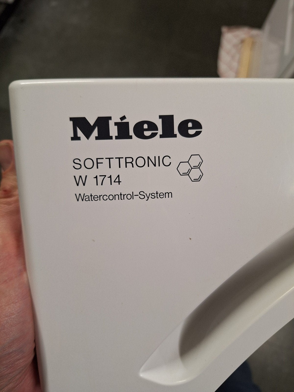 miele W1714, Elektronische apparatuur, Ophalen, Voorlader, Niet werkend, 85 tot 90 cm