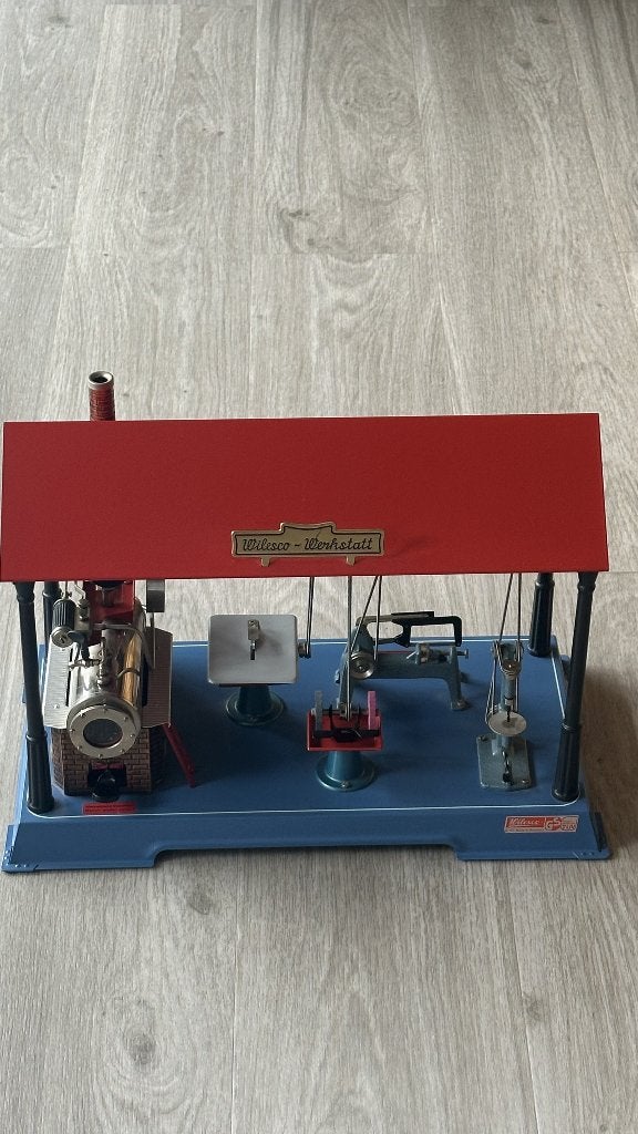 Magnifique atelier vapeur WILESCO D141 + boite - neuf - 320€, Antiquités & Art, Enlèvement