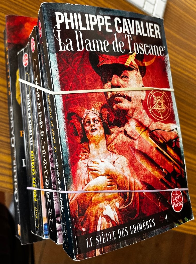 Le siècle des chimères- Phil. Cavalier - les 4 tomes, Enlèvement ou Envoi, Utilisé, Philippe Cavalier