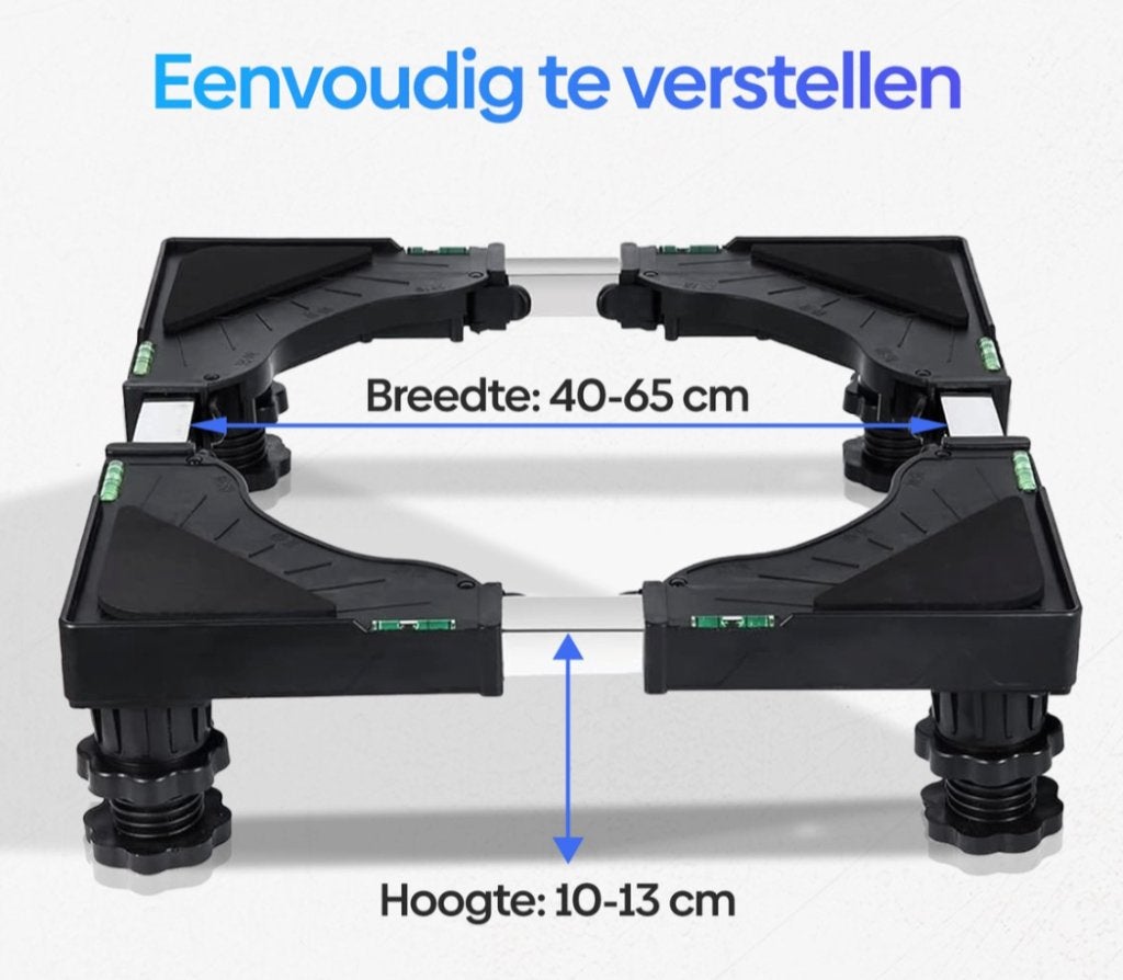Wasmachineverhoger / witgoedverhoger / verstelbaar onderstel, Elektronische apparatuur, Ophalen of Verzenden, Zo goed als nieuw