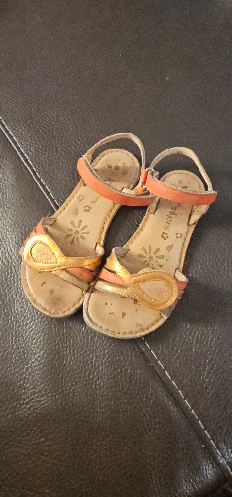 Chaussures enfant nu pied Kickers Disposa taille 27, Enlèvement ou Envoi, KICKERS, Utilisé, Chaussures