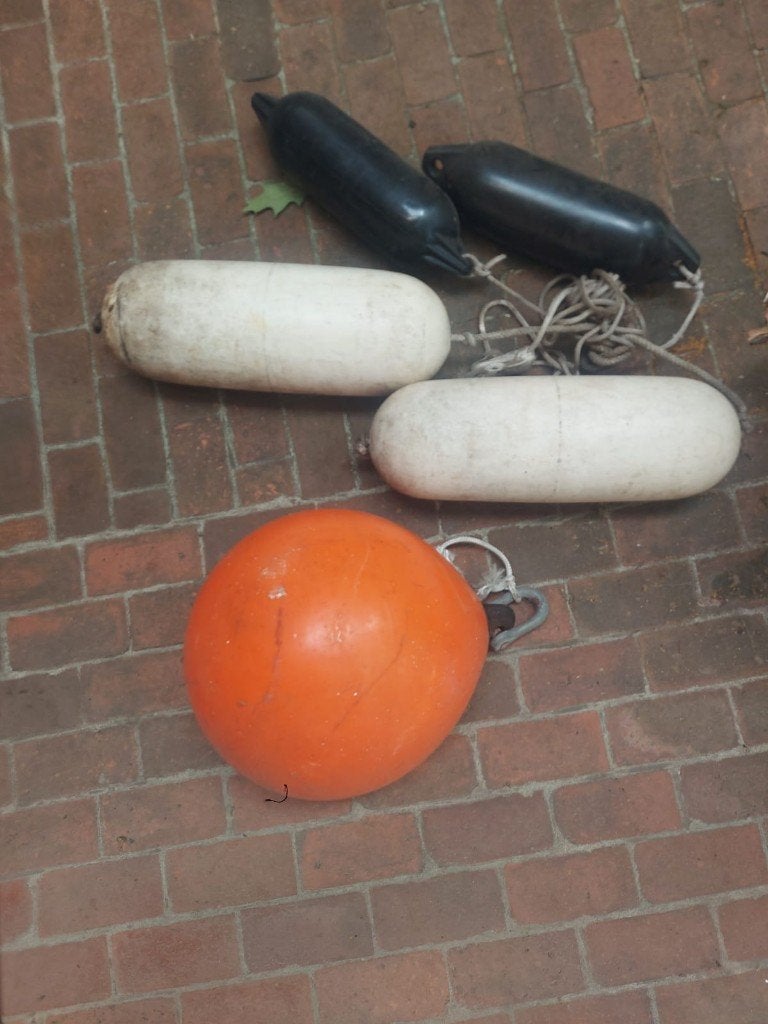 Boot fenders, Watersport en Boten, Accessoires en Onderhoud, Ophalen, Gebruikt, Overige typen