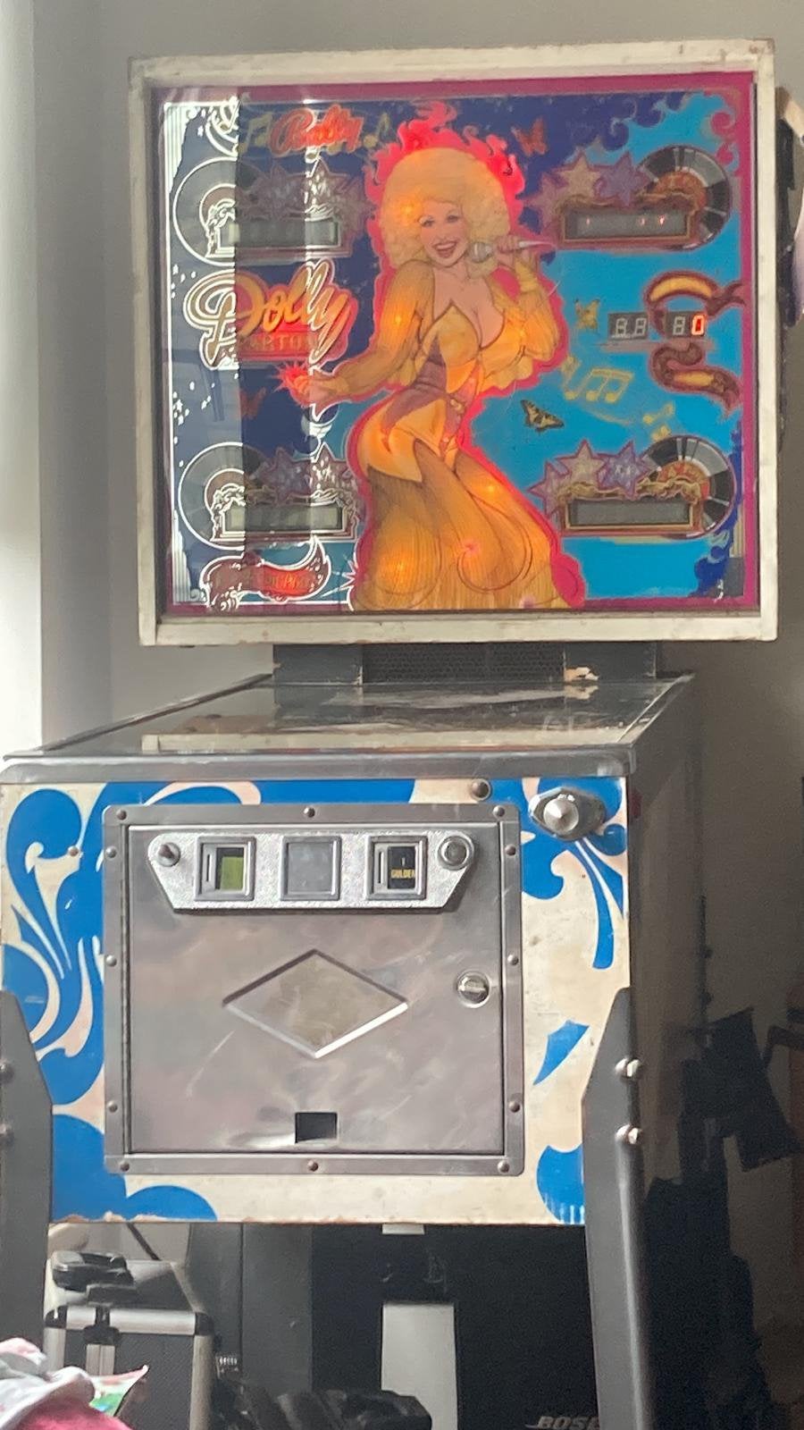 Pinball Bally Dolly Parton parfaitement fonctionnel à vendre, Collections, Enlèvement, Flipper (jeu), Bally