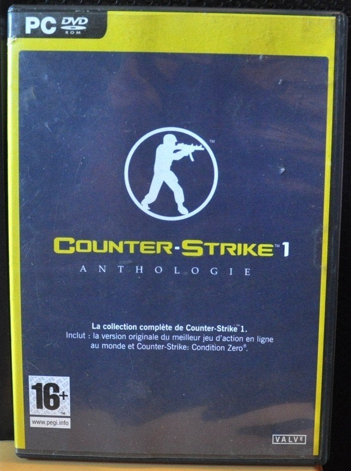 jeu pc dvd couter strike 1 anthologie, Enlèvement ou Envoi, Aventure et Action, À partir de 16 ans, Utilisé