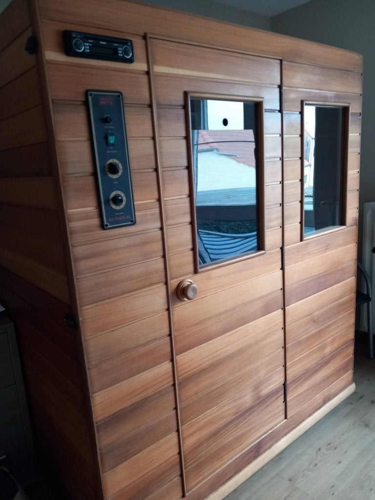 infraroodcabine, Ophalen, Gebruikt, Infrarood, Complete sauna