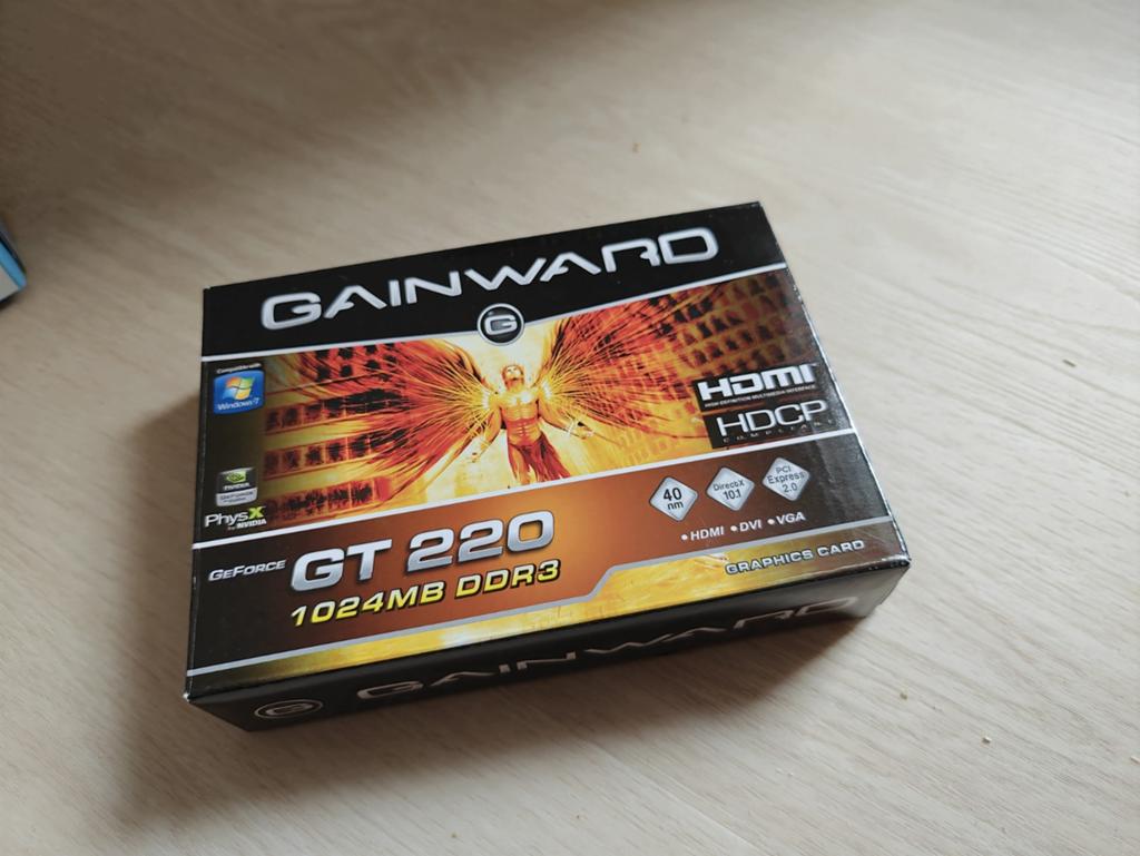 Geforce GT220 grafische kaart, win 7 compatible, Ophalen of Verzenden