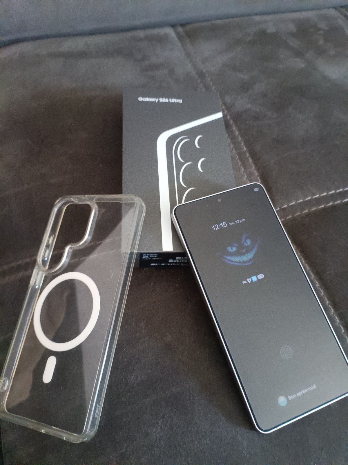S26 ultra 12/256 wit als nieuw compleet, Telecommunicatie, Mobiele telefoons | Samsung, Ophalen