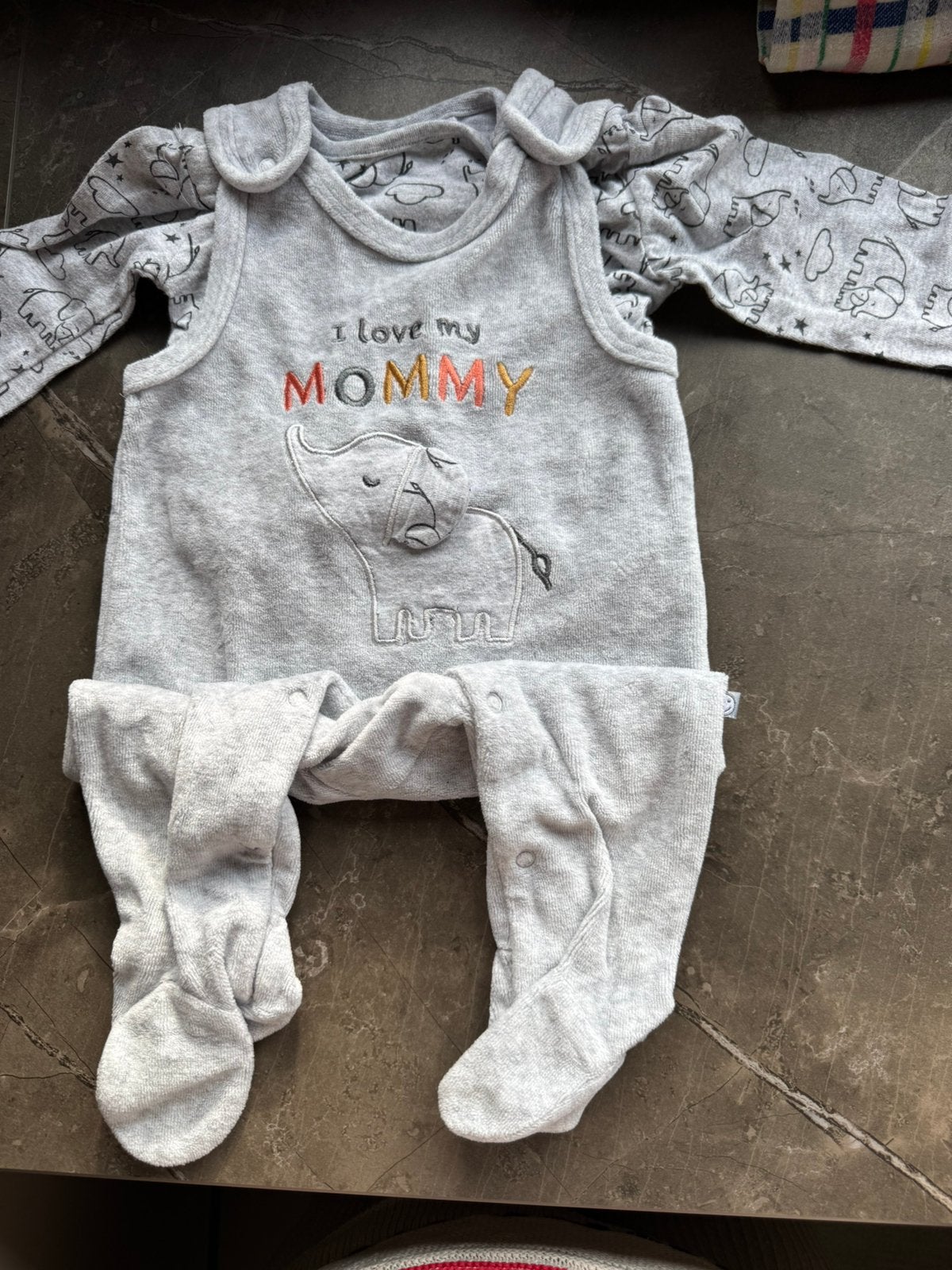 Body avec lettrage, Enfants & Bébés, Enlèvement ou Envoi, Comme neuf