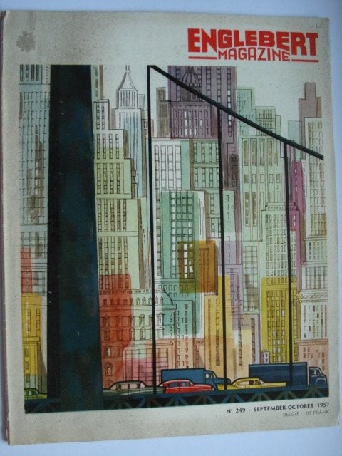 Englebert Magazine Nr 249 september-october 1957, Envoi, Utilisé, Général