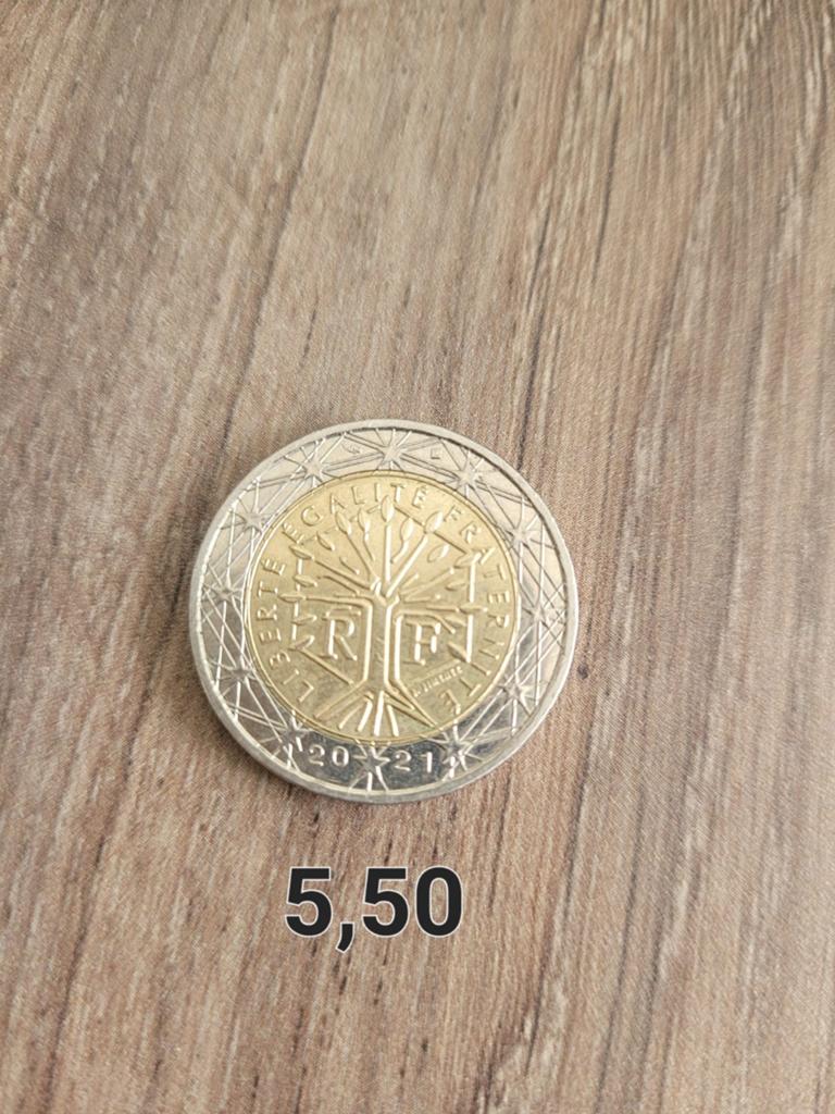 2 euro Frankrijk, Postzegels en Munten, Ophalen of Verzenden, Frankrijk, 2 euro