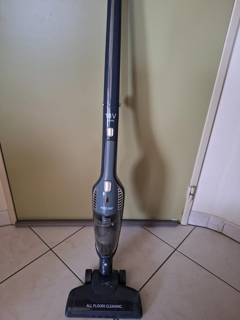 Aspirateur Pro-line, batterie 1,8 V, 2 en 1, avec appareil p, Electroménager, Enlèvement, Aspirateur