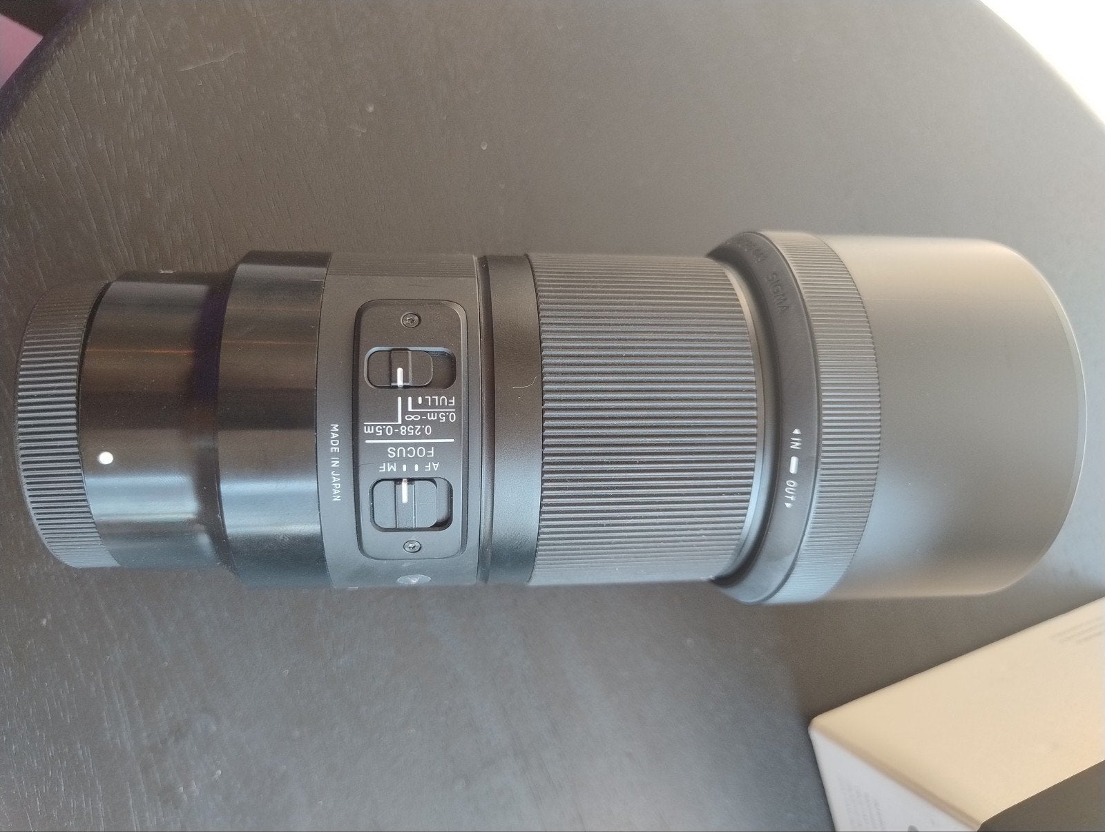 Sigma 70mm F2.8 DG Macro Art (Sony E-mount) + doos, Ophalen of Verzenden, Sony