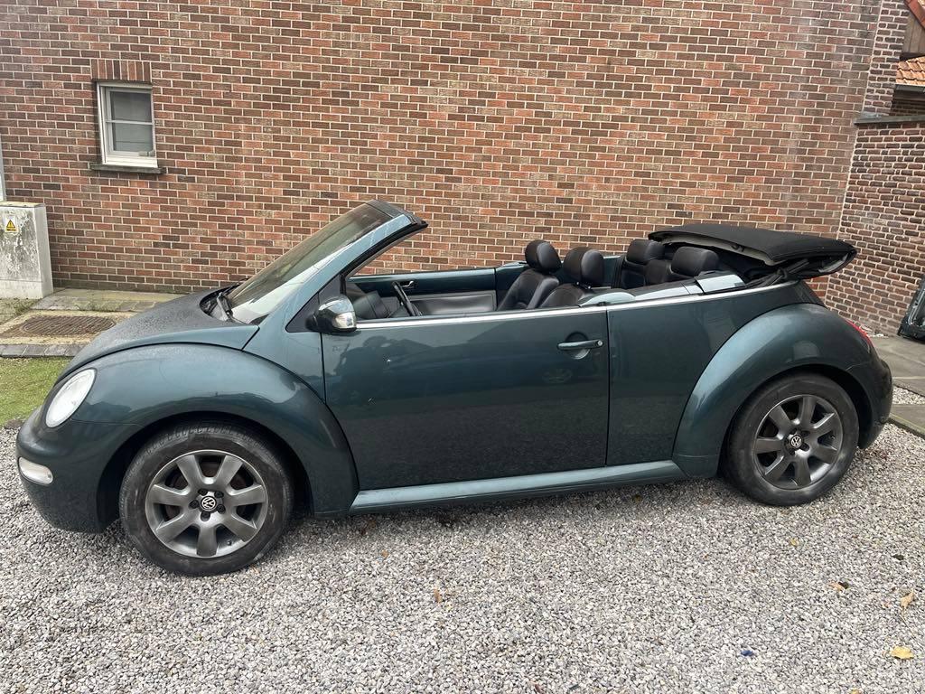 Volkswagen new beetle cabrio, Auto's, Voorwielaandrijving, 4 zetels, 4 cilinders, Cabriolet