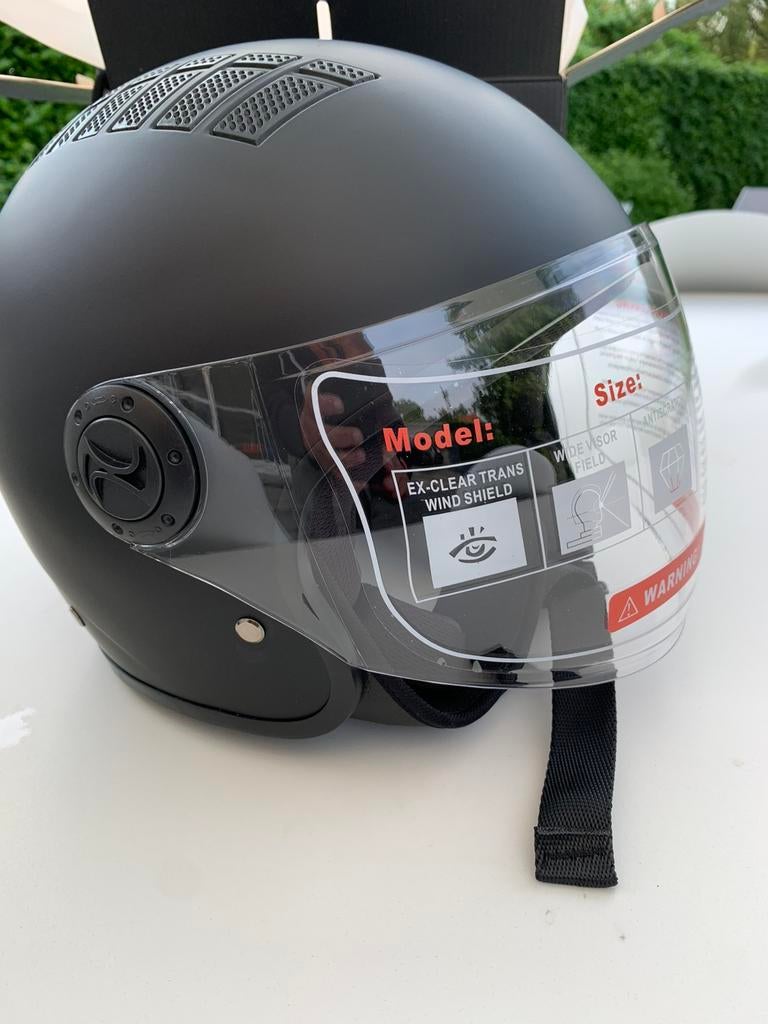 Scooter helm - zwart, Ophalen, Nieuw, Extra large of groter