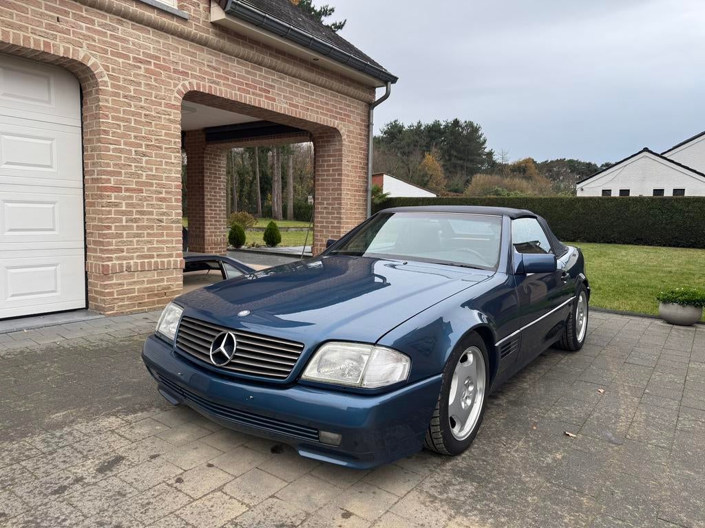 Mercedes SL500 Cabrio 1994 Hardtop Crcntrl verw zetels Leder, foto 10