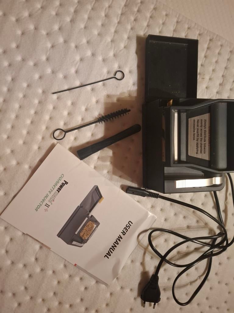 Elektrische sigarettenmaker, Enlèvement