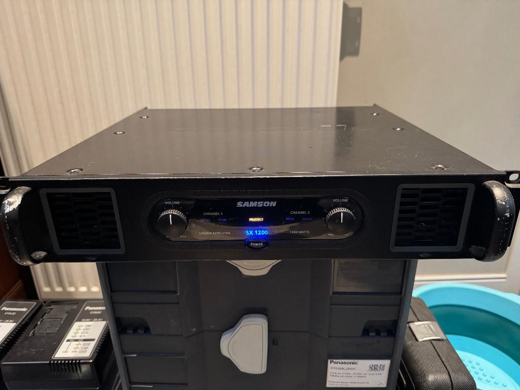 Samson SX1200 versterker, Audio, Tv en Foto, Professionele apparaten, Ophalen, Gebruikt, Audio