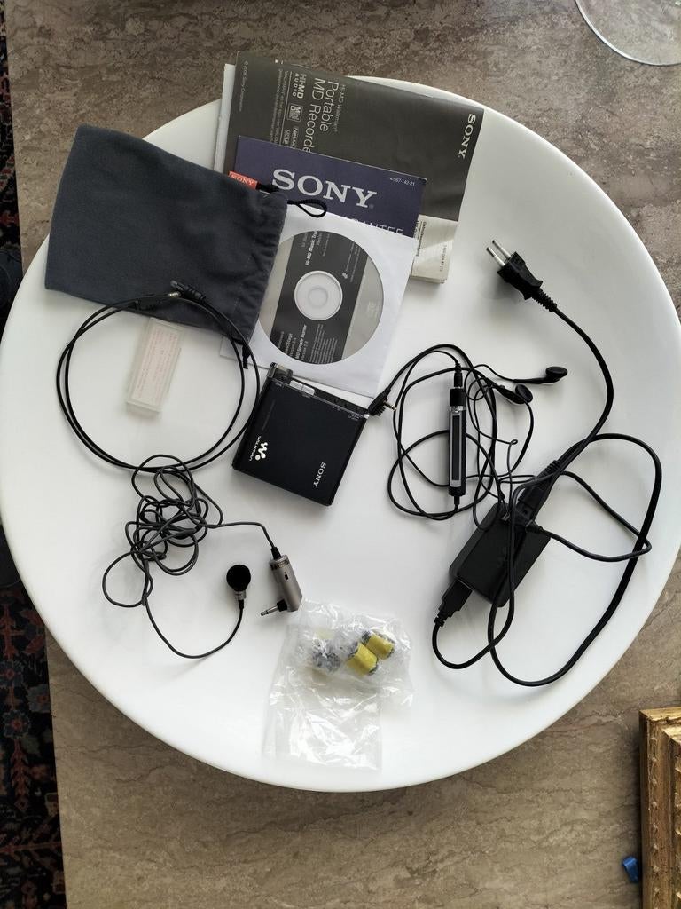 Walkman Hi-MD Sony MZ-RH1 — Kit de collection complet, Enlèvement ou Envoi