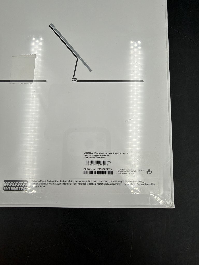 Apple Magic Keyboard 11” AZERTY  iPad Pro / iPad Air – A2261, Informatique & Logiciels, Neuf, Enlèvement ou Envoi, Apple iPad