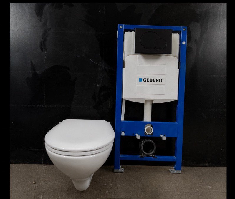GEBERIT / toilet / SYSTEMFIX  inbouwreservoir, Ophalen, Gebruikt, Toilet