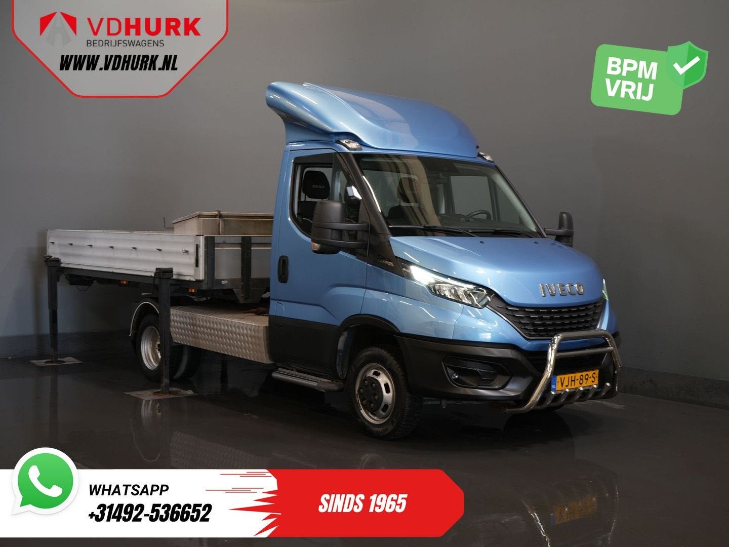 Iveco 40C16 Iveco Daily ZF Aut. UNIEK! BE Trekker/ Afzetbak/, Auto's, Bestelwagens en Lichte vracht, Automaat, 370 g/km, Iveco