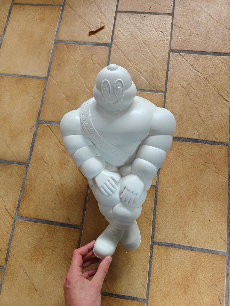 Bibendum Michelin 40cm wit, Enlèvement, Utilisé, Ustensile
