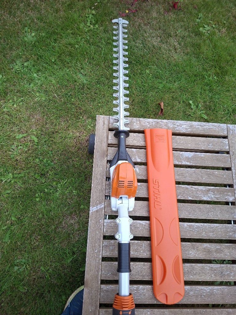 Taille haies télescopique, Enlèvement ou Envoi, Comme neuf, Batterie, STIHL